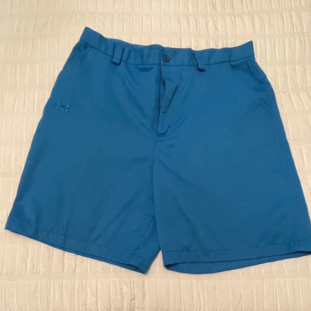 Under Armour Golf Shorts 36 R Blue